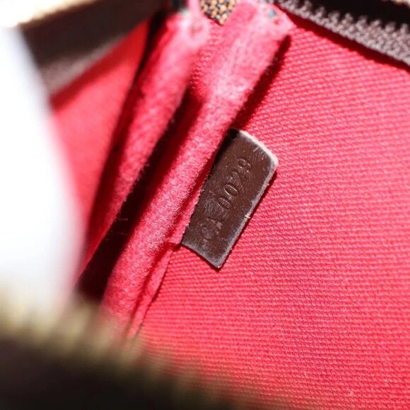 LOUIS VUITTON Damier Ebene Pochette Accessoires Pouch N41206 LV Auth 148145 - Picture 13 of 15